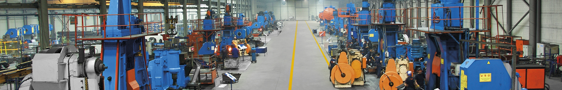 Nossa fábrica aço forjado continua crescendo com novos equipamento.